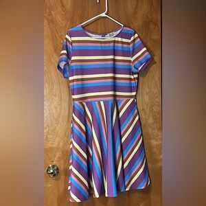 Unique Vintage XL/14 swing skirt dress
